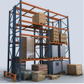 American Warehouse Storage Heavy Duty Teardrop Pallet Racking